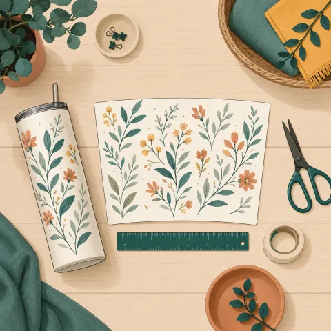 Sublimation tumbler tools icon